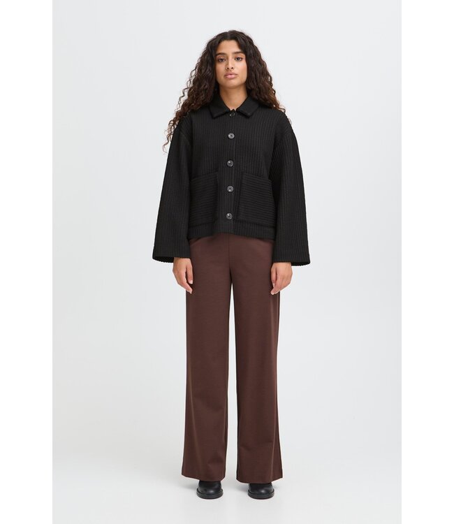 ICHI IHKATE Quilted JA3 - Black