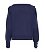 b.young BYMOBBE Boatneck Jumper - Evening Blue