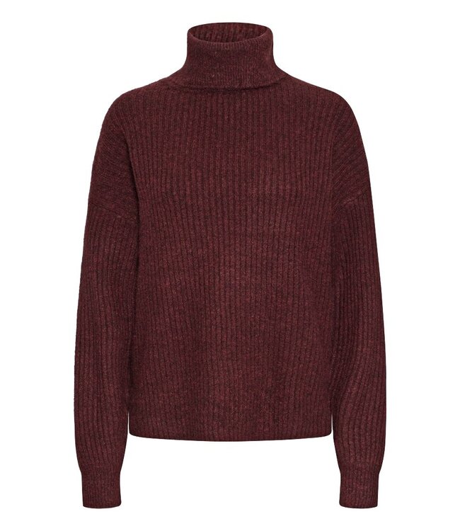 b.young BYONEMA Rollneck - Port Royale Melange