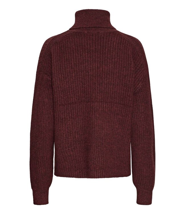 b.young BYONEMA Rollneck - Port Royale Melange