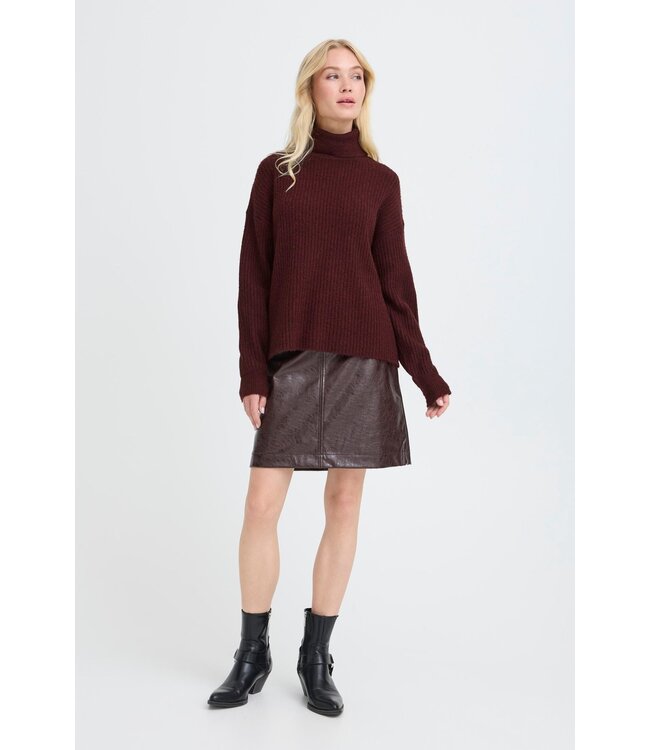 b.young BYONEMA Rollneck - Port Royale Melange