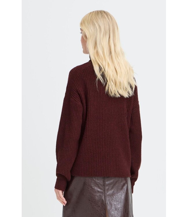 b.young BYONEMA Rollneck - Port Royale Melange