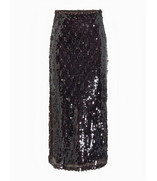 JDY JDYCATHY Sequins Long Skirt - Fudge