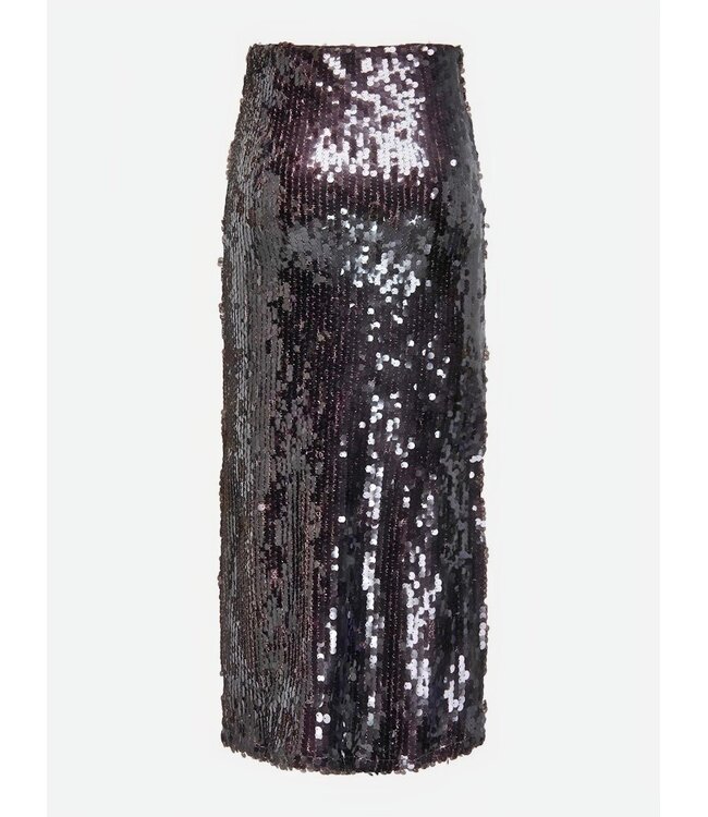 JDY JDYCATHY Sequins Long Skirt - Fudge
