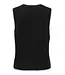 JDY JDYELANORA S/L VN Lurex Contrast Vest - Black W. CD LUREX CONTRAST