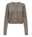 JDY JDYCHLOE L/S Cardigan - Fossil Melange