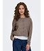 JDY JDYCHLOE L/S Cardigan - Fossil Melange