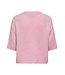 JDY JDYLINEA S/S Knit O-Neck Pullover - Fragrant Lilac