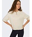 JDY JDYLINEA S/S Knit O-Neck Pullover - Birch