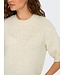 JDY JDYLINEA S/S Knit O-Neck Pullover - Birch