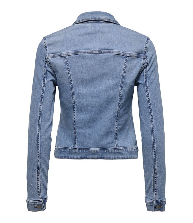 JDY JDYMOON L/S Denim Jacket - Medium Blue Denim
