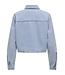 JDY JDYMARLY L/S Boxy Denim Shacket - Light Blue Denim