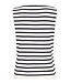ICHI IHLULS WA - Small White Total Eclipse Striped