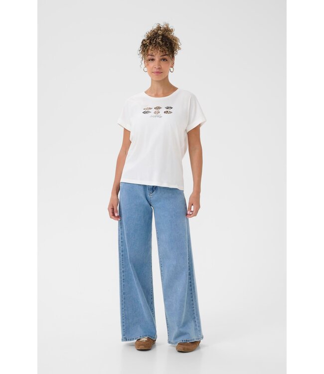 CREAM CRLumilla T-Shirt - Animal Lips