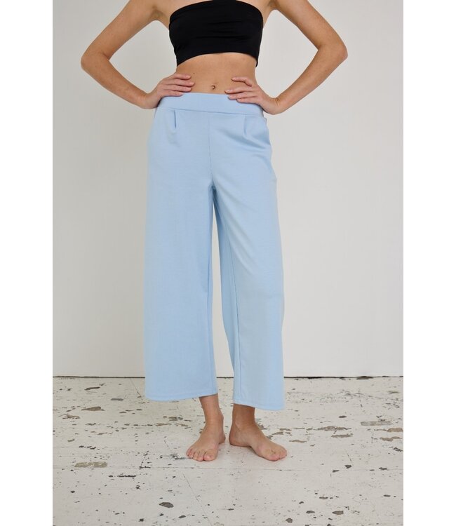 ICHI IHKATE SUS Wide Pant - Bel Air Blue