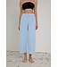 ICHI IHKATE SUS Wide Pant - Bel Air Blue