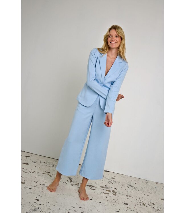 ICHI IHKATE SUS Wide Pant - Bel Air Blue