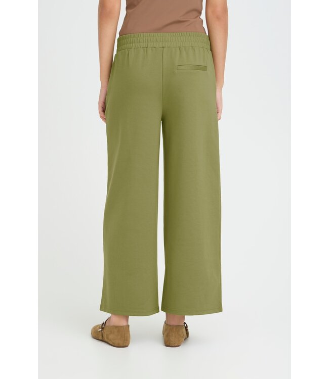 ICHI IHKATE SUS Wide Pant - Kelly Green