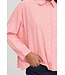 ICHI IHGILEY Shirt - Birch / Pink Striped