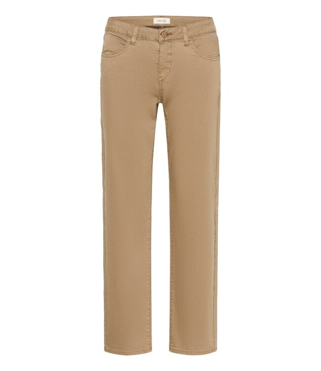CREAM CRSophia LP Straight Twill Pant - Cocoa Crème