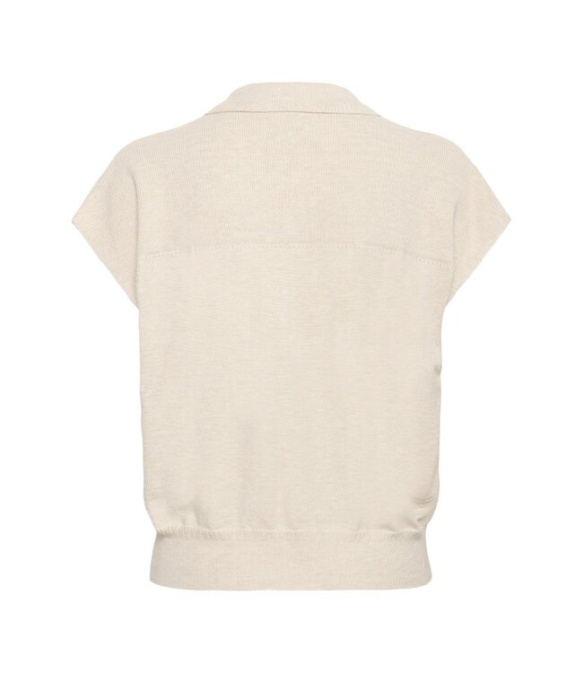 CREAM CRDela Slipover - Oatmeal Melange