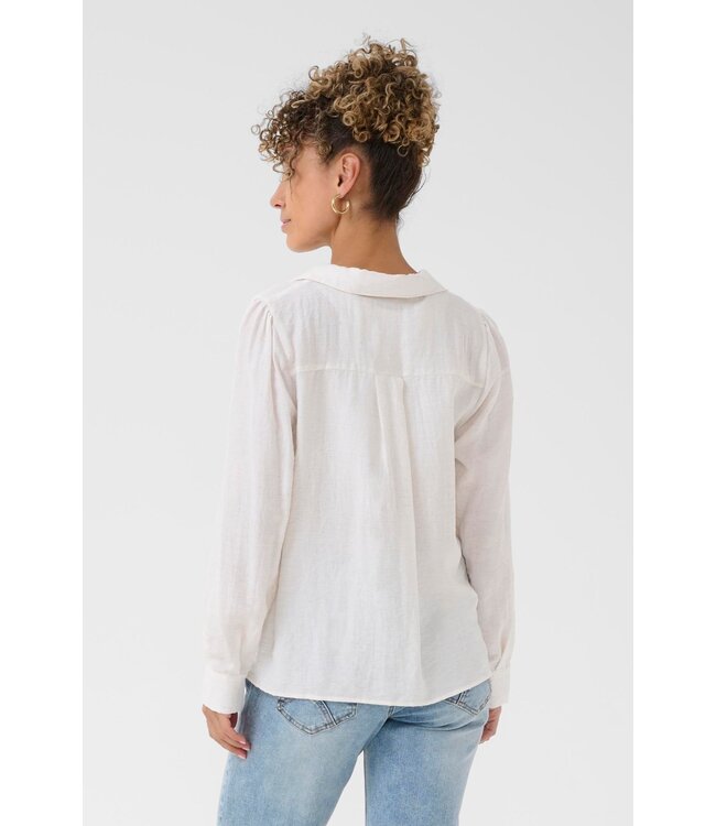 CREAM CRHeidy Shirt - Whisper White Melange