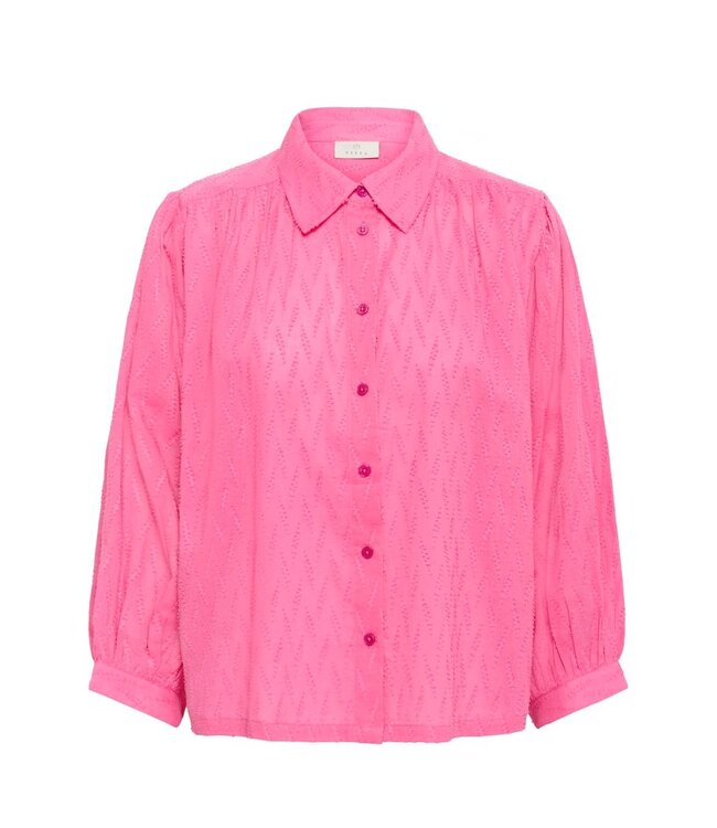 KAFFE KAgabriela Shirt - Pink Power