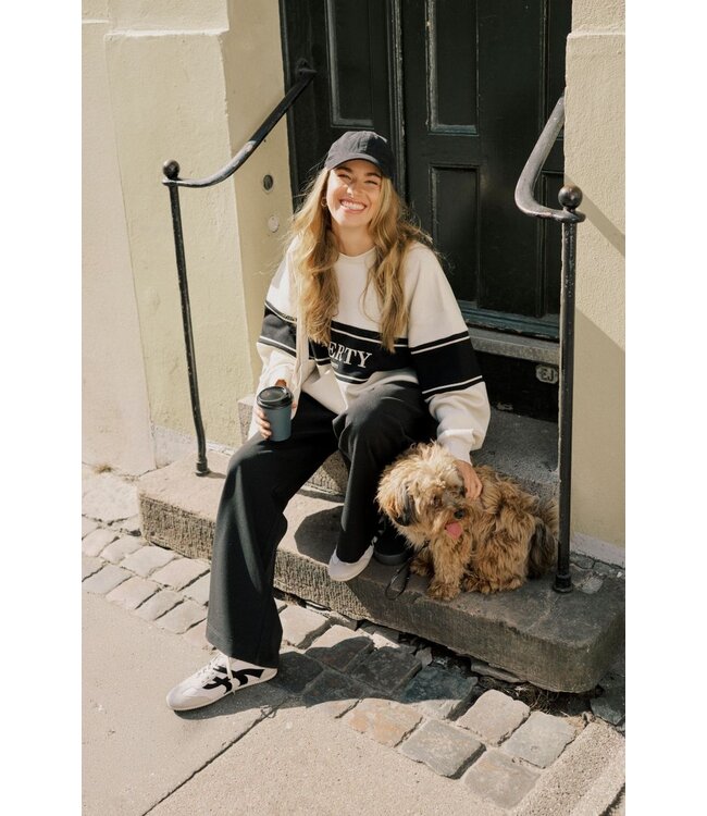 KAFFE KAvalley Pants - Black Deep