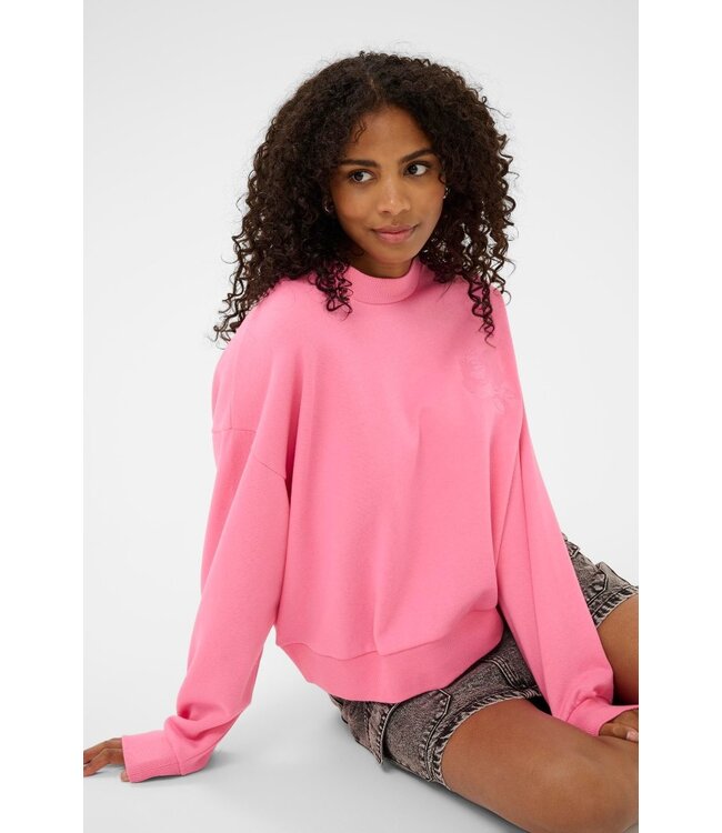KAFFE KAsussi Sweatshirt - Pink Power
