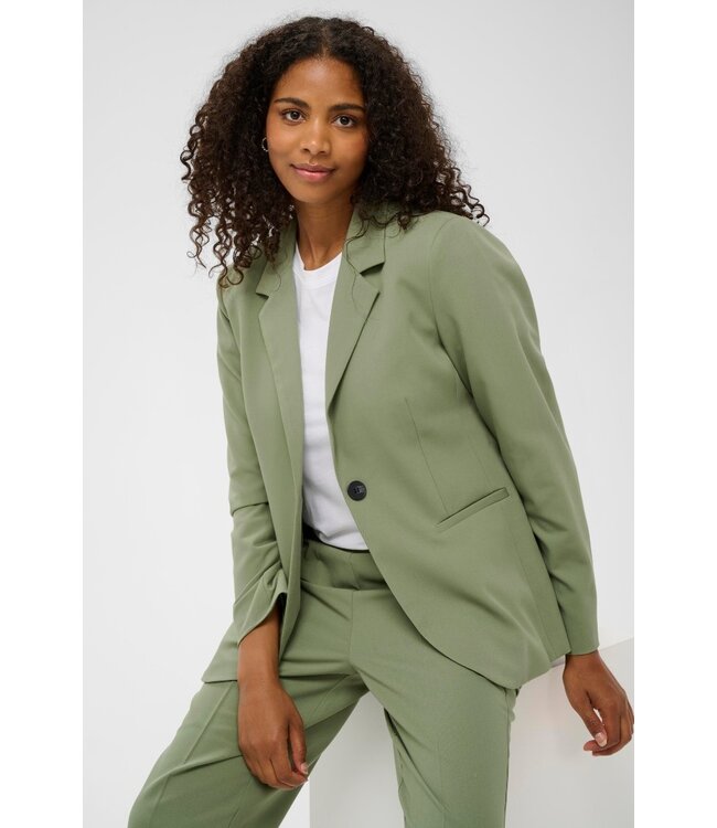 KAFFE KAsakura Blazer - Sea Spray