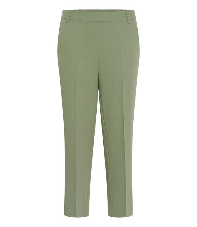 KAFFE KAsakura HW Cropped Pants - Sea Spray