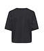 JDY JDYCALLY Life S/S EMB Top - Black