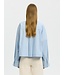 Selected Femme SLWASTHA LS Cropped Boxy Shirt - Cashmere Blue