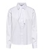 JDY JDYWILLOW Loose L/S Bow Shirt - Bright White
