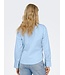 JDY JDYWILLOW Loose L/S Bow Shirt - Cerulean