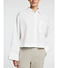 Selected Femme SLWASTHA LS Cropped Boxy Shirt - Bright White