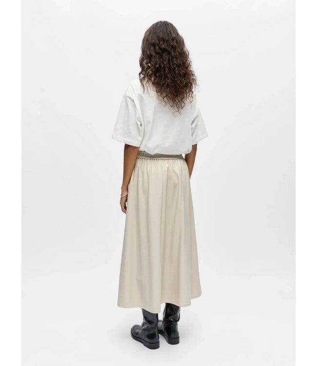Object OBJEMERY MW Loose Coated Skirt - Birch