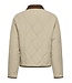 JDY JDYPAULA L/S Quilted Barn Shacket - Humus