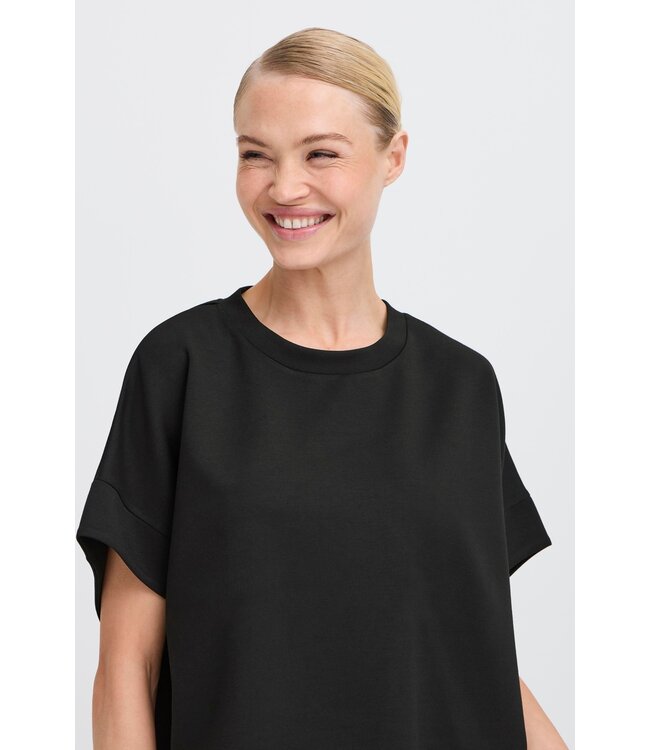 b.young BYPUSTI Loose Vest - Black