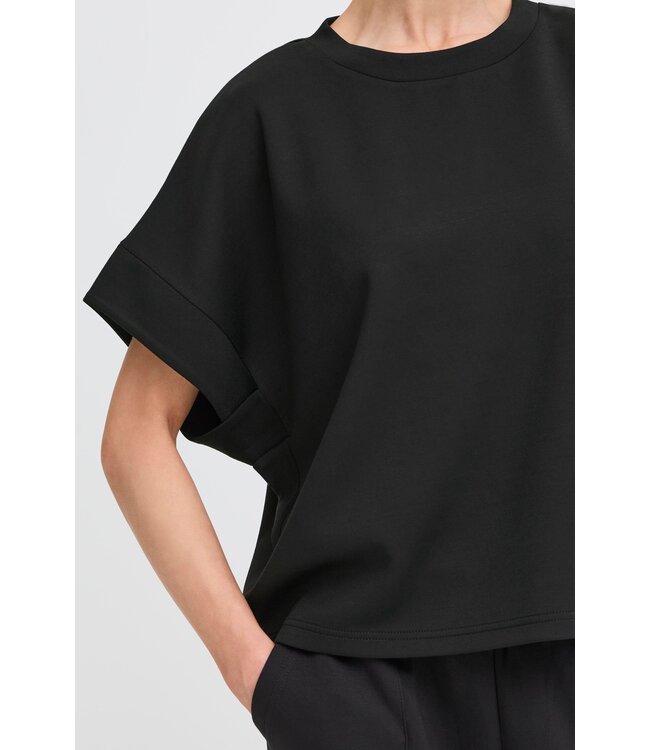 b.young BYPUSTI Loose Vest - Black