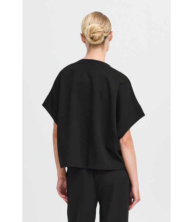 b.young BYPUSTI Loose Vest - Black