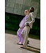 b.young BYDANTA Wide Leg Pants 2 - English Lavender Melange