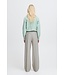 b.young BYDANTA Wide Leg Pants 2 - Vetiver Melange