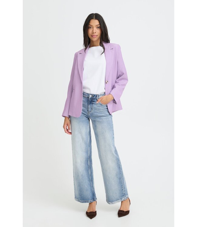 b.young BYDANTA CL Blazer2 - English Lavender Melange