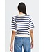 b.young BYMIKALA Polo Jumper - Medieval Blue Stripe