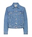 b.young BYKERINA Jacket - Mid Blue Denim