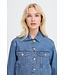 b.young BYKERINA Jacket - Mid Blue Denim
