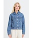 b.young BYKERINA Jacket - Mid Blue Denim