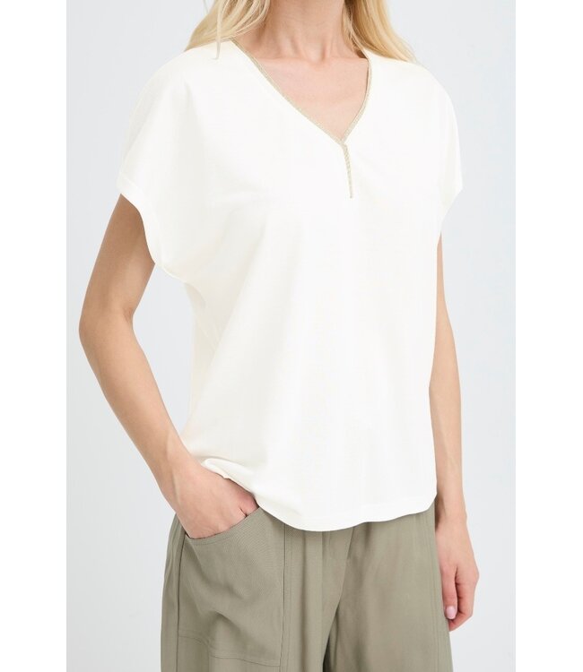 b.young BYPAREESA Blouse - Marshmallow