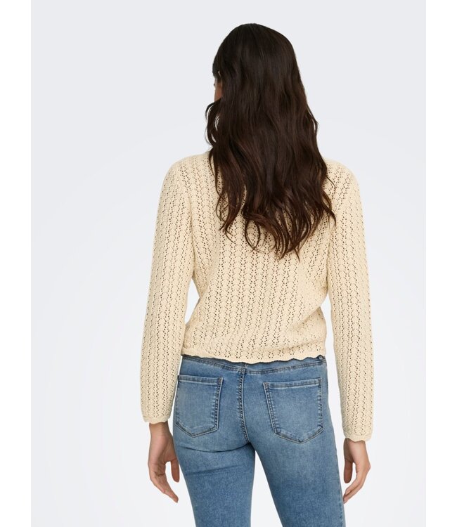 JDY JDYCAMIL L/S Colar Cardigan - Birch